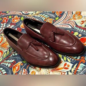 Men’s Size 9.5 Anthony Veer Oxblood Kennedy Loafers